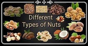 DIFFERENT TYPES OF NUTS