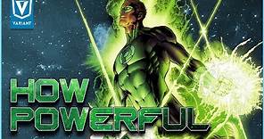 How Powerful Is Green Lantern? (Hal Jordan)