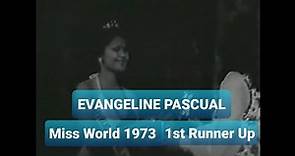 WATCH Full Video | Miss World 1973 1st Runner Up - EVANGELINE PASCUAL | Full Performance