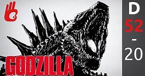 Godzilla. Cómo dibujar bien, uso del blanco y negro -- How to draw Godzilla -- Dibujar Bien.com