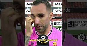 Darder, entre lágrimas tras el descenso del Espanyol