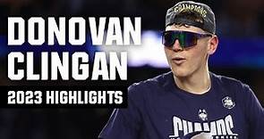 Donovan Clingan 2023 NCAA tournament highlights