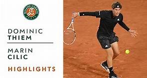 Dominic Thiem vs Marin Cilic - Round 1 Highlights I Roland-Garros 2020