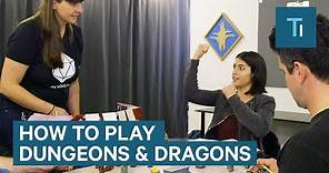 A Dungeons & Dragons master shows us how to play the classic game