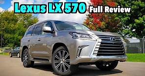 2019 Lexus LX 570: FULL REVIEW | $100K Extreme Luxury On or Off-Road!