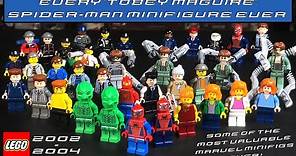 EVERY LEGO "Tobey Maguire" Spider-Man Minifigure EVER MADE! (2002-2004)