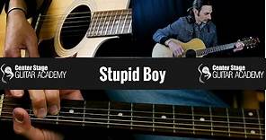 Stupid Boy by Keith Urban guitar lesson