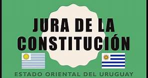 Jura de la Constitución de 1830, Uruguay