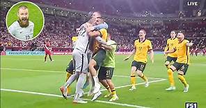 Australia vs Peru 5-4 Full Penalties Shootout Australia to World Cup 2022 HD