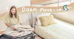SKKU Dorm Move-In & Dorm Tour | M-House | 成均館大學宿舍Room Tour | Korea Exchange Vlog