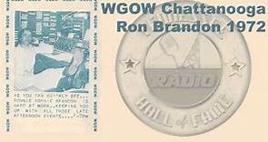 WGOW Chattanooga Ron Brandon 1972
