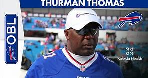 Thurman Thomas: Recapping Bills in London, Previewing Giants Game on SNF | One Bills Live