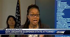 Gov. DeSantis suspends Orlando state attorney, saying she neglected her duties