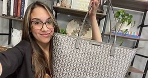 The Tory Burch Ever Ready Zip Tote! A Great Goyard/LV Neverfull Dupe - FULL REVIEW + WHAT FITS