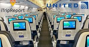 NEW INTERIOR United 757-200 Economy Class Trip Report