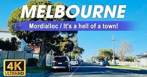 Mordialloc! It's a hell of a town | Drive-through Bentleigh East to Mordialloc | Melbourne | 4K