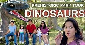 DINOSAURS! PREHISTORIC PARK TOUR IN HENDERSON LOUISIANA, USA 🇺🇸