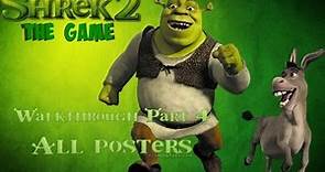 Shrek 2: The game PC 100% Walkthrough (All posters) Part 4.