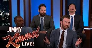 Chris Evans, Anthony Mackie, Sebastian Stan & Paul Rudd Do Personal Trivia