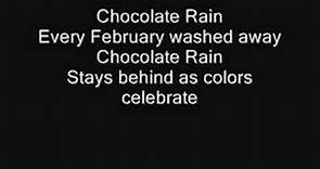 Tay Zonday - Chocolate rain LYRICS