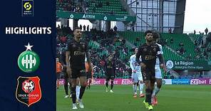 AS SAINT-ÉTIENNE - STADE RENNAIS FC (0 - 5) - Highlights - (ASSE - SRFC) / 2021-2022