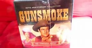 Gunsmoke: The Complete Series DVD set Unboxing!