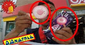 Helado Big Bang Nuevo de Donofrio | yogurt con fresa fusionado con los caramelitos de que loco!