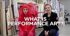 WHAT IS PERFORMANCE ART? With Kathryn Marshall