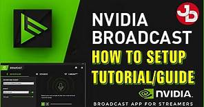 Nvidia Broadcast Setup Tutorial/Guide for Discord-OBS-Windows-GeForce Experience