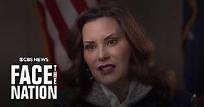 Michigan Gov. Gretchen Whitmer on "Face the Nation with Margaret Brennan" | full interview