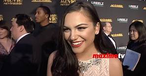 Gabriela Lopez Interview | Movieguide Awards 2015 | Red Carpet