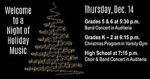 North Central High School Winter Concert 2023