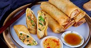 Chinese Spring Rolls (春卷), Deep-Fried or Air-Fried