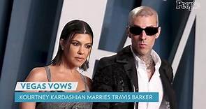 Kourtney Kardashian Marries Fiancé Travis Barker in Surprise Las Vegas Wedding