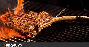 Reverse-seared Tomahawk Ribeye Steak | Masterbuilt Gravity Series ...