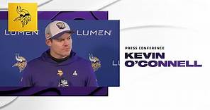 Kevin O'Connell on Losing the Turnover Battle, Option Play Early On & Running Game's Night