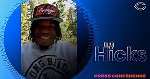 Elijah Hicks: I'm hungry, I see ball, I get ball' | Chicago Bears