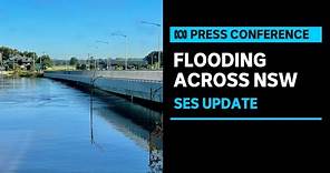 IN FULL: NSW Emergency service provide an update on statewide flooding events| ABC News