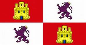 Bandera Regional de Castilla y León (España) - Regional Flag of Castile and Leon (Spain)