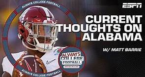 Thoughts on Alabama heading into winter workouts 👀 | Always College Football