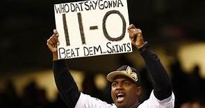 How did the Saints' 'Who Dat' chant start?