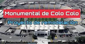 Estadio MONUMENTAL de COLO COLO | Proyecto nuevo en stand by y remodelaciones