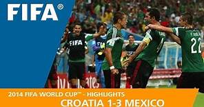 Croatia v Mexico | 2014 FIFA World Cup | Match Highlights