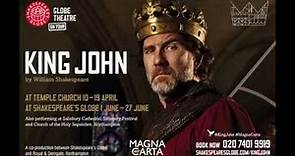 King John by William Shakespeare - performing around the UK