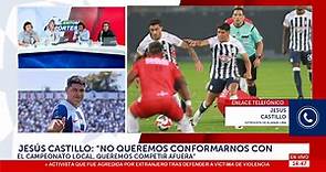 Jesús Castillo sobre final ante la 'U': "El jugador tiene que acatar la decisión del entrenador"