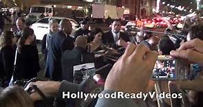 Lena Headey greets fans arriving at the 300: Rise of an Empire premiere in Hollywood