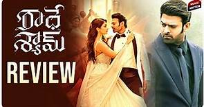 Radhe Shyam Movie Review | Prabhas, Pooja Hegde | Radha Krishna | Telugu Movies | Movie Matters