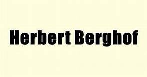 Herbert Berghof