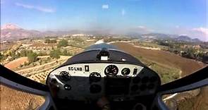 Maniobras de Examen ULM 2015 (video comentado) - Escuela de Pilotos La Montaña