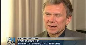 Oral Histories-Tom Daschle